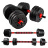 Kit 19 Kg Barra + Mancuerna Entrenamiento Disco Forrado 19kg Kit 19 Kg Barra + Mancuerna Entrenamiento Disco Forrado 19kg