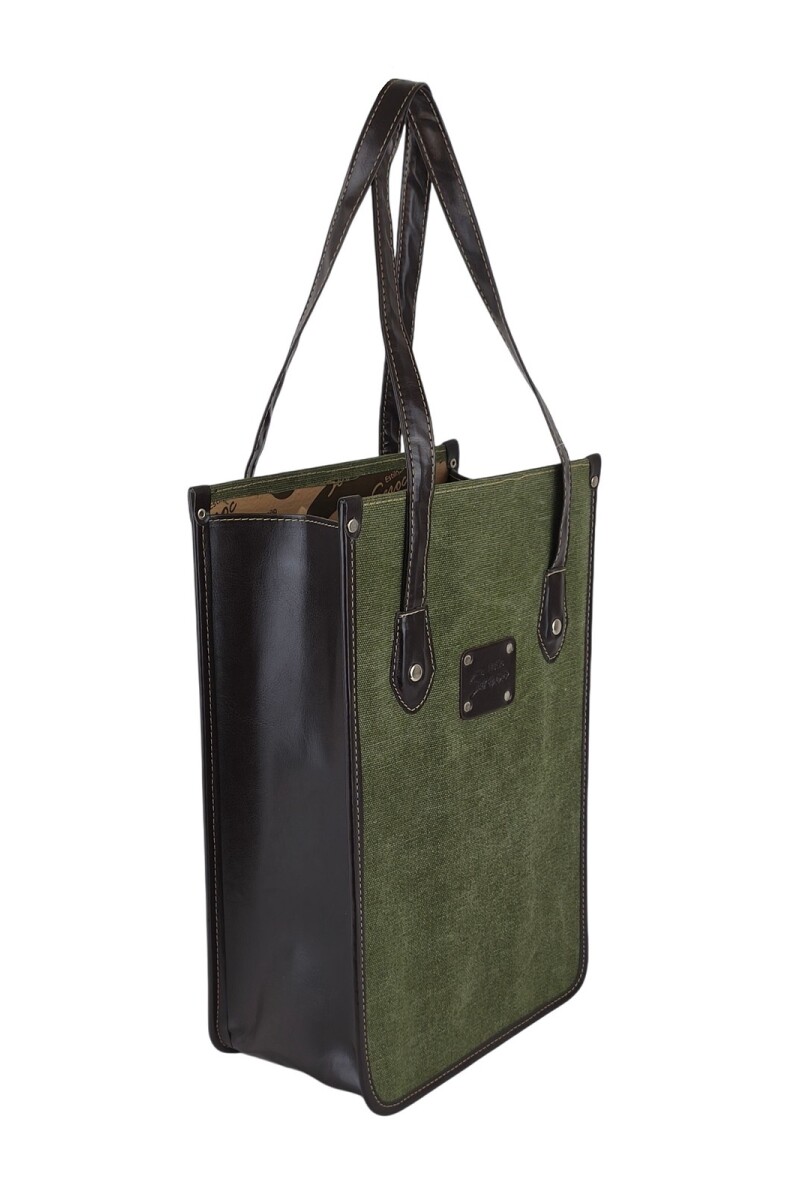Matera tipo bolso verde