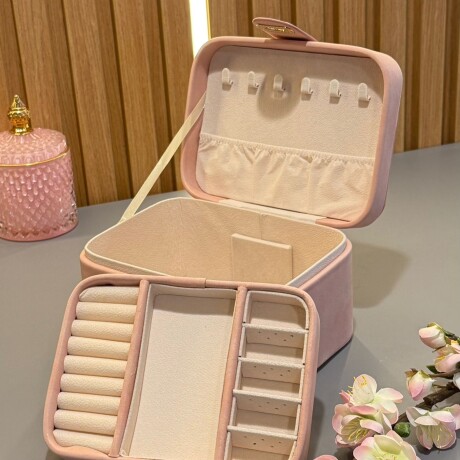 Joyero Organizador Cuero Sintético Alto 13.5cm x Largo 18cm x Ancho 10.5cm Joyero Organizador Cuero Sintético Alto 13.5cm x Largo 18cm x Ancho 10.5cm