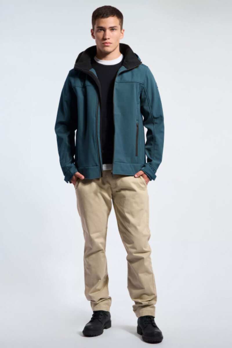 Campera Abrigo Smart Azulino