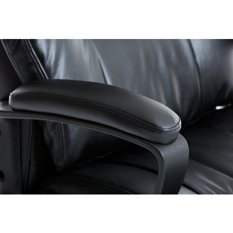 Silla de oficina TJELE polipiel negro Negro