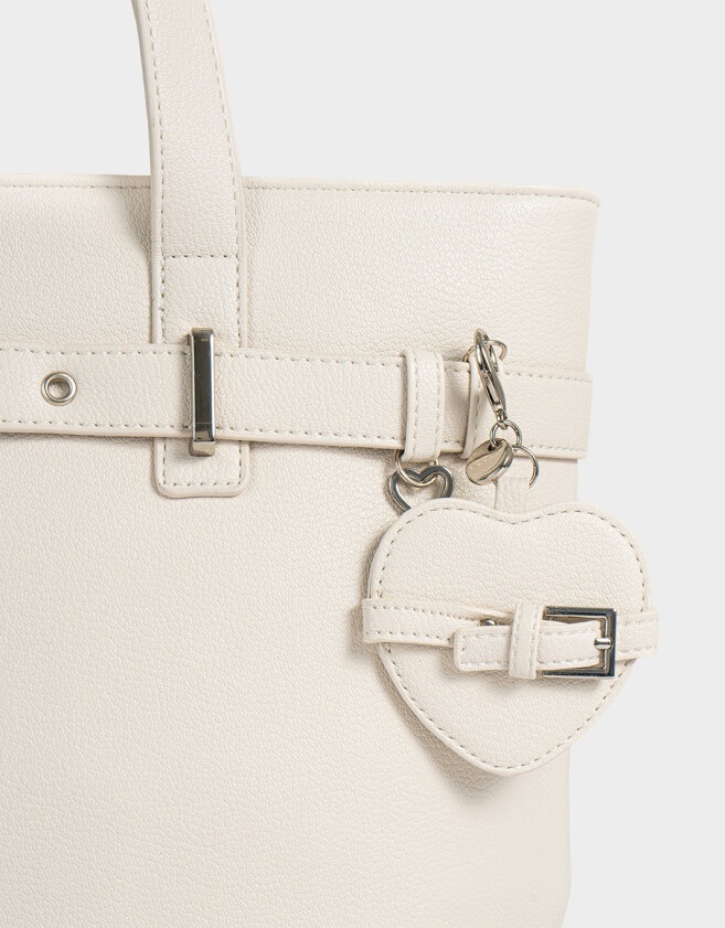 Shopper Carteras De Mano - Blanco Crudo