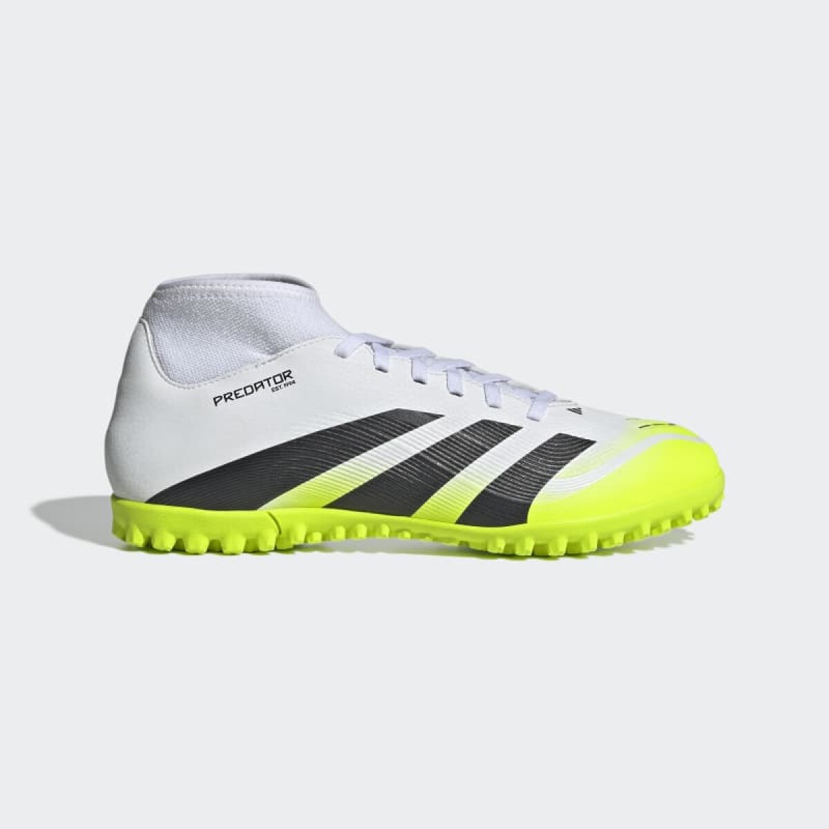 Championes Adidas Predator Club Sock Pasto Sintético - Blanco 