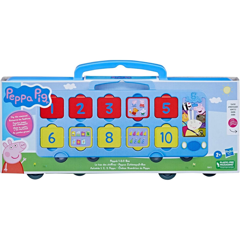 Peppa Pig Autobús 1-2-3 de Peppa Peppa Pig Autobús 1-2-3 de Peppa