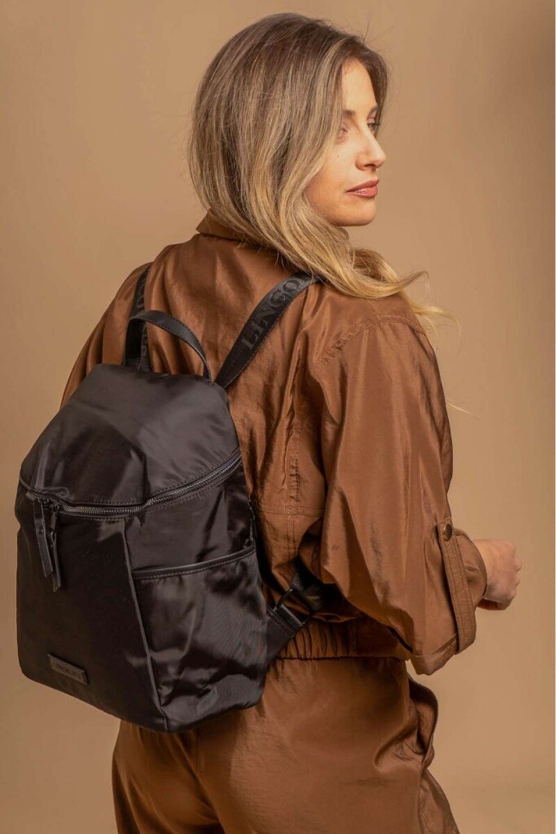 Mochila Violeta - Negro 