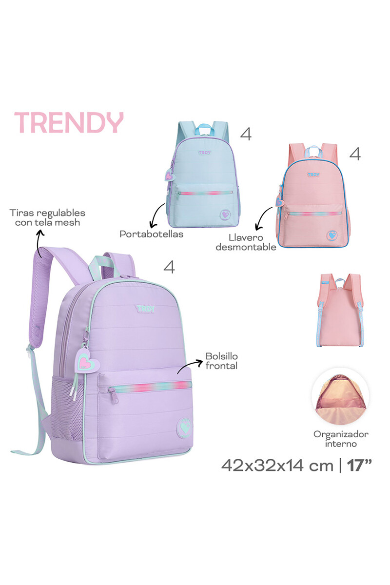 Mochila Trendy Lila