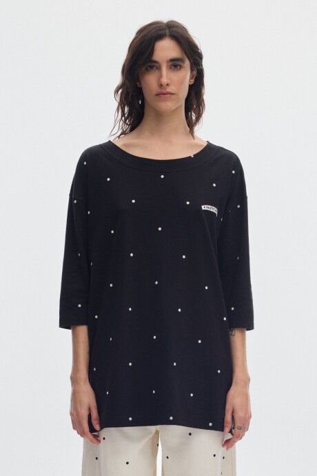 Vestido Mila Dots Black