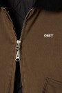 OBEY FADE WASH CWU JACKET Verde