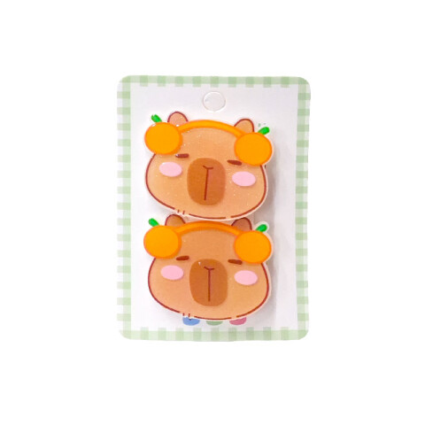 Broche pinza para el cabello 2pcs Capi Broche Pinza Para El Cabello 2pcs Capi