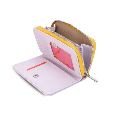Billetera Malu Azul Francia Lila y Maiz