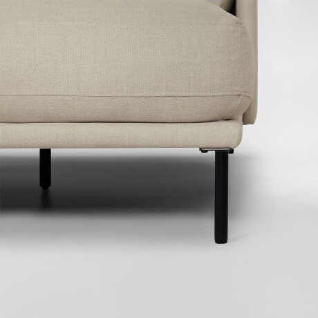 Sofá con chaise COSTA BEIGE - IZQUIERDO