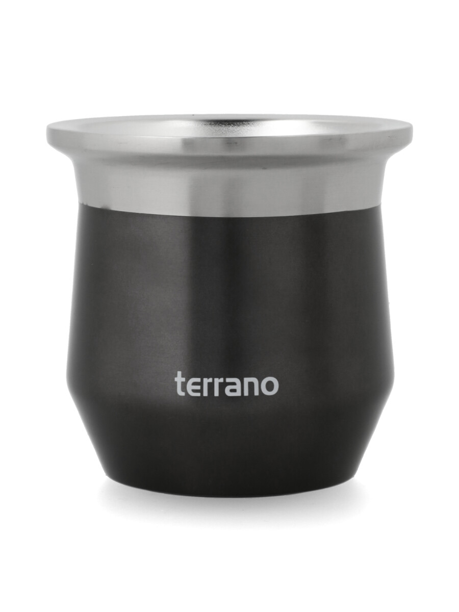 Mate Acero Flap - Negro Metalizado 