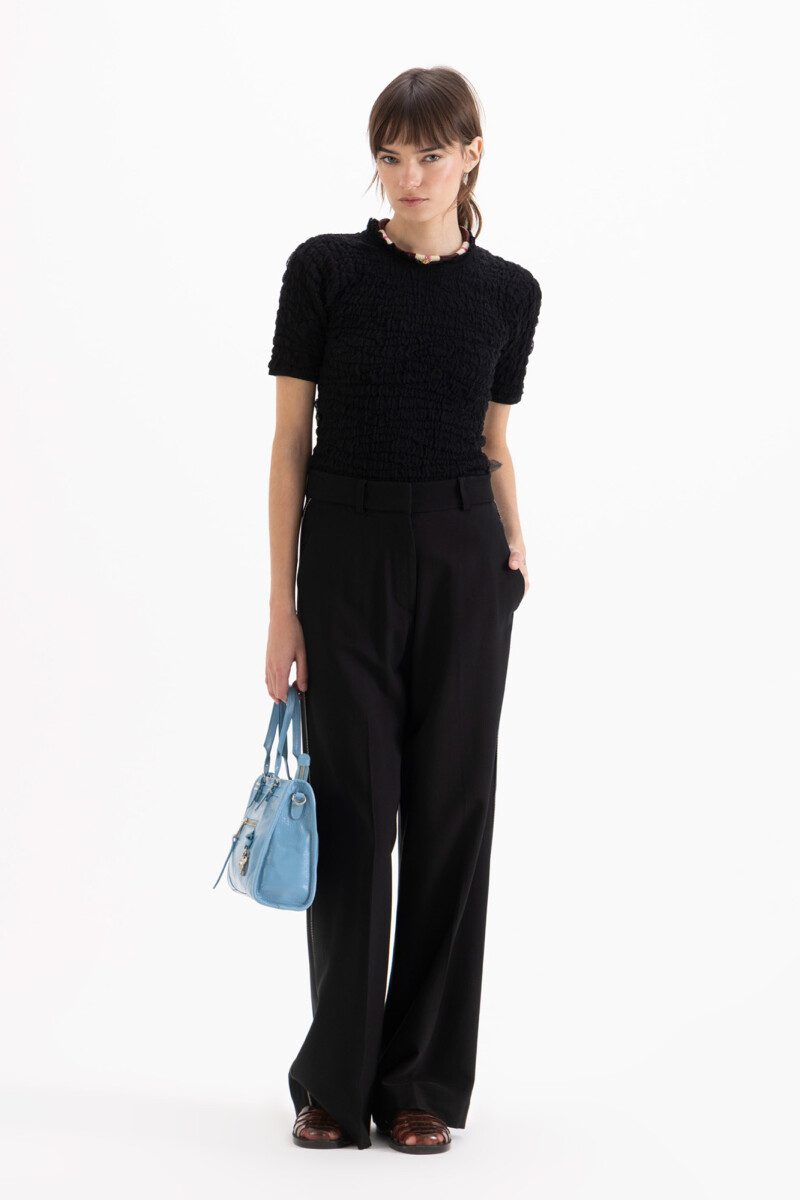 TOP CHARLOTTE Negro