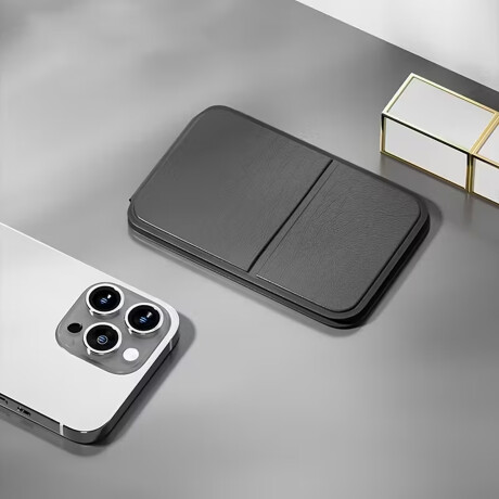 Espejo plegable de viaje - 7x11cm Negro