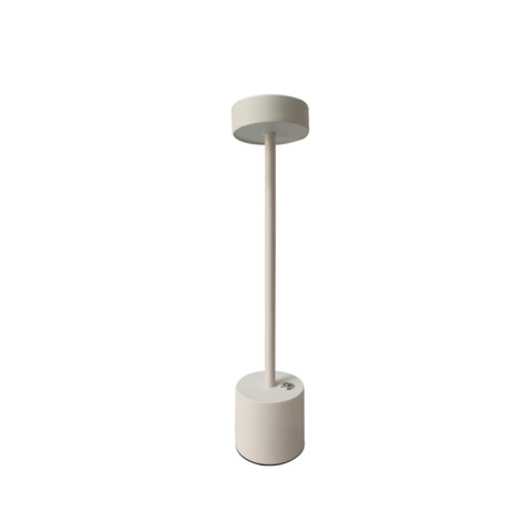 Portátil de mesa LED inalámbrica USB blanco IX9447