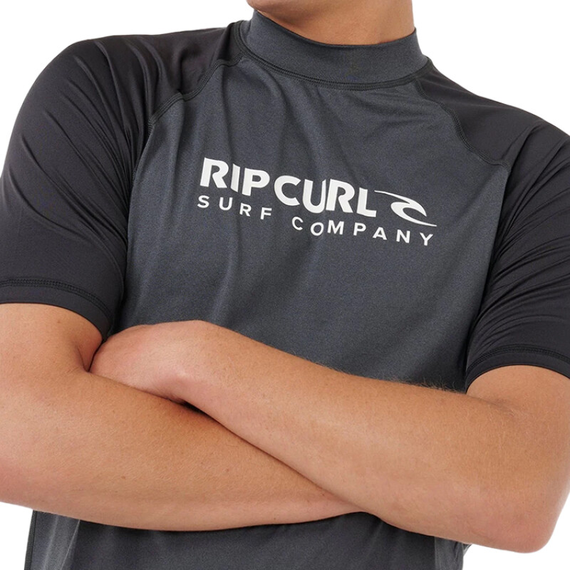 Lycra Rip Curl Shock Upf - Negro Lycra Rip Curl Shock Upf - Negro