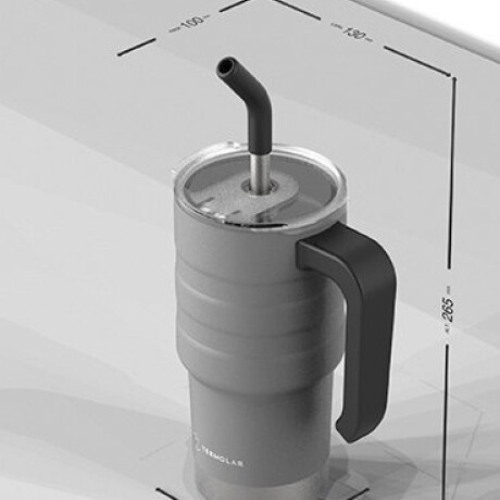 Jarra Térmica Termolar 590 Ml con Sorbito GRIS