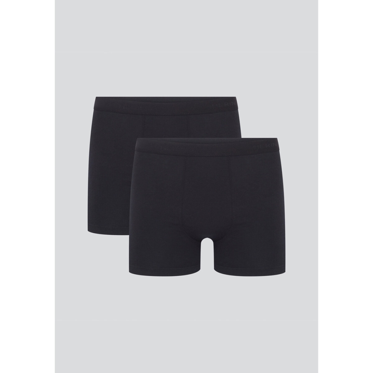 KIT COM 2 CUECAS BOXER - PRETO ESCURO 
