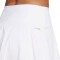 Pollera de Mujer Adidas Calza Club Skirt Blanco