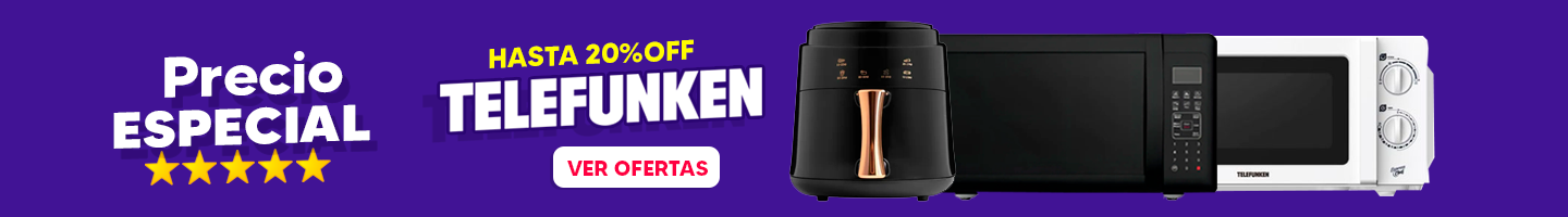 ¡Llevate el mejor descuento Telefunken!