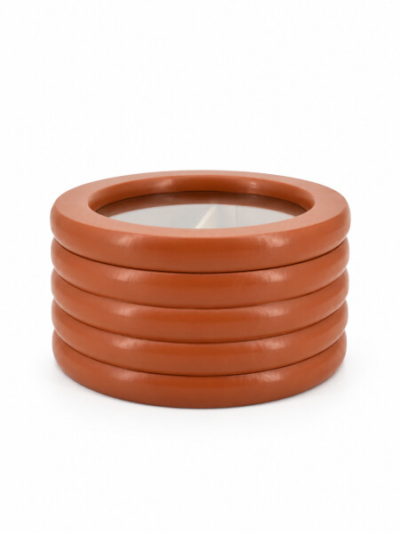 ADORNO DE MESA MARRON