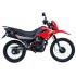 Motocicleta Buler Trail Trl 200 cc VX3 Rayos Rojo