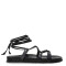 Sandalias de Mujer Miss Carol con Tiras al Tobillo Negro