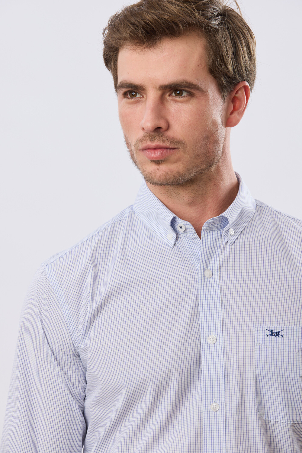 CAMISA CUADROS Azul