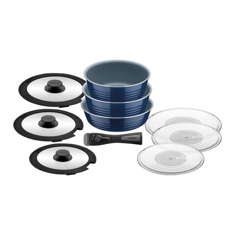 Batería de cocina céramica Multiuso 10 pzas. "ITRIA" -TRAMONTINA TR5487