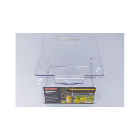 CAJA ORG HO-001 TRANSPARENTE PLÁSTICO HO-001