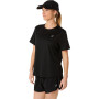 ASICS Silver Ss Top - Mujer Performance Black