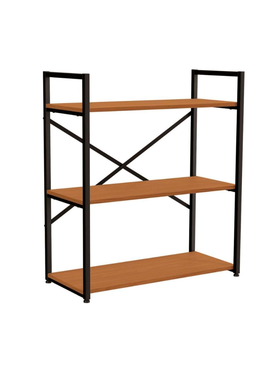 ESTANTERIA 3 ESTANTES - NEGRO 