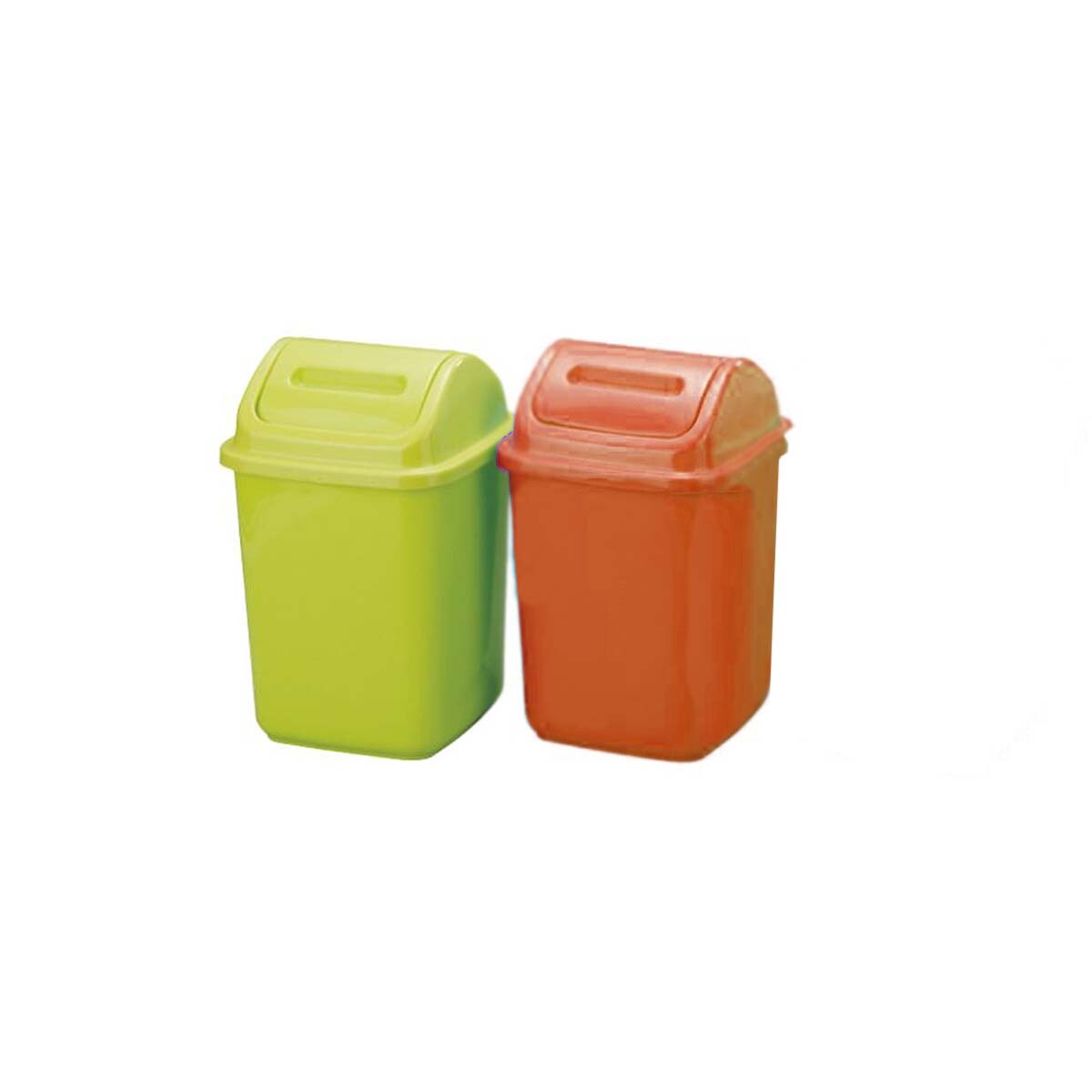 Basurero plástico varios colores 5.0 L 