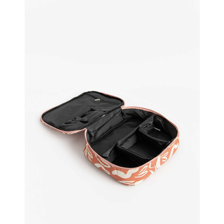 Portacosméticos De Material Reciclado Estampado Flores