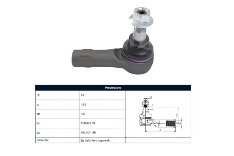 Puntero Volks Amarok 4X2 - 4X4 11-25 Izq Puntero Volks Amarok 4X2 - 4X4 11-25 Izq