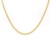 Cadena oro cubana -Oro bajo -Sin Piedra-CD8018 sinpiedra