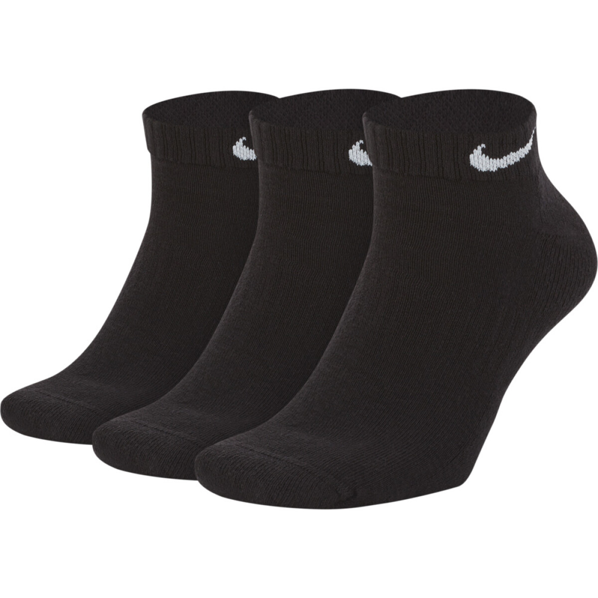 Medias Nike Everyday Cush Bajo 3-Pack Unisex - Negro 