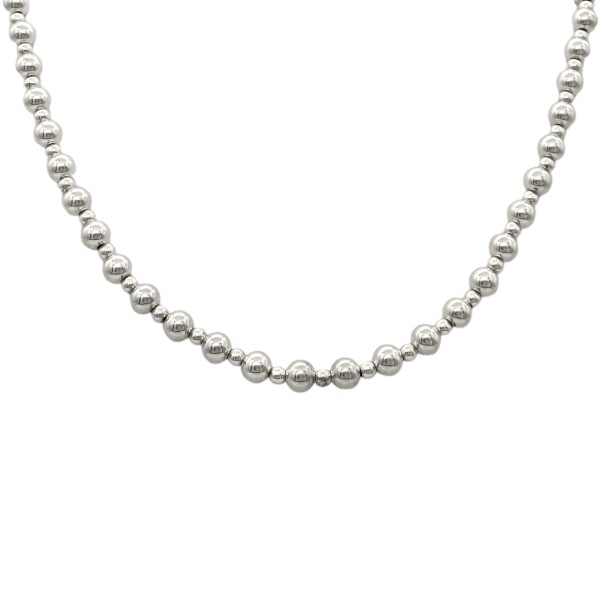 Cadena Bolas - Plata 925 - Sin Piedra - CD3264 sinpiedra