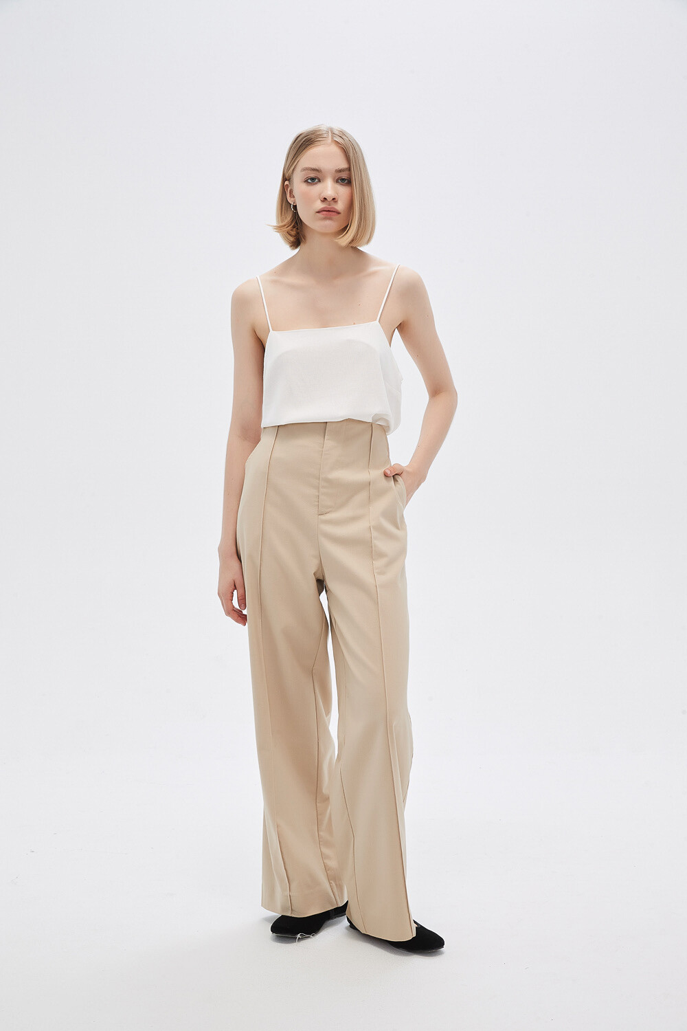 Pantalon Elima Beige