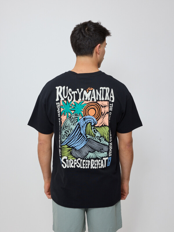 T-SHIRT ZALCONE RUSTY Negro