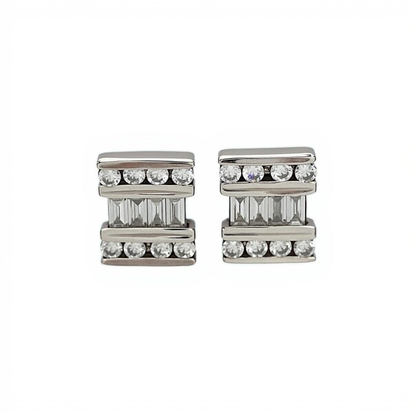 Caravanas Vintage con Piedra-Plata 925-Piedra Zirconia-CA3001 conpiedra