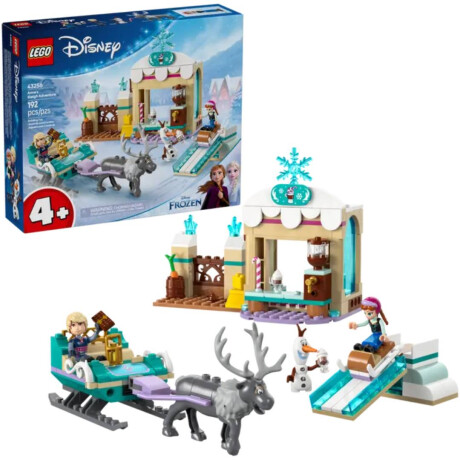 Lego Disney Frozen Aventura en Trineo de Anna 192 Piezas 4+ Lego Girls