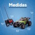 Auto A Control Remoto Recargable Monster Todo Terrreno Atrix Color Verde