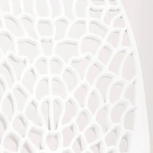 Silla Comedor ComboHome Gruvyer Nórdica Exterior Interior Blanco 1