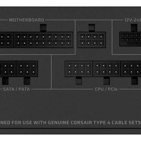 Corsair Fuente Rm1000e Cybenetics Gld5.1 CORSAIR FUENTE RM1000E CYBENETICS GLD5.1