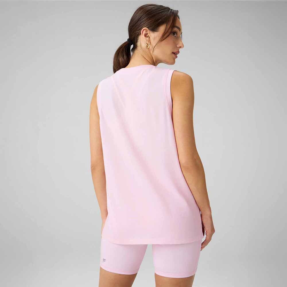Polo Training 100% Cotton Tank Mujer Soft Pink
