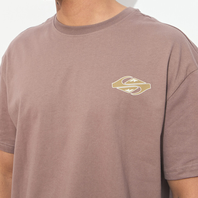 Remera Quiksilver Hammer - Marrón Remera Quiksilver Hammer - Marrón
