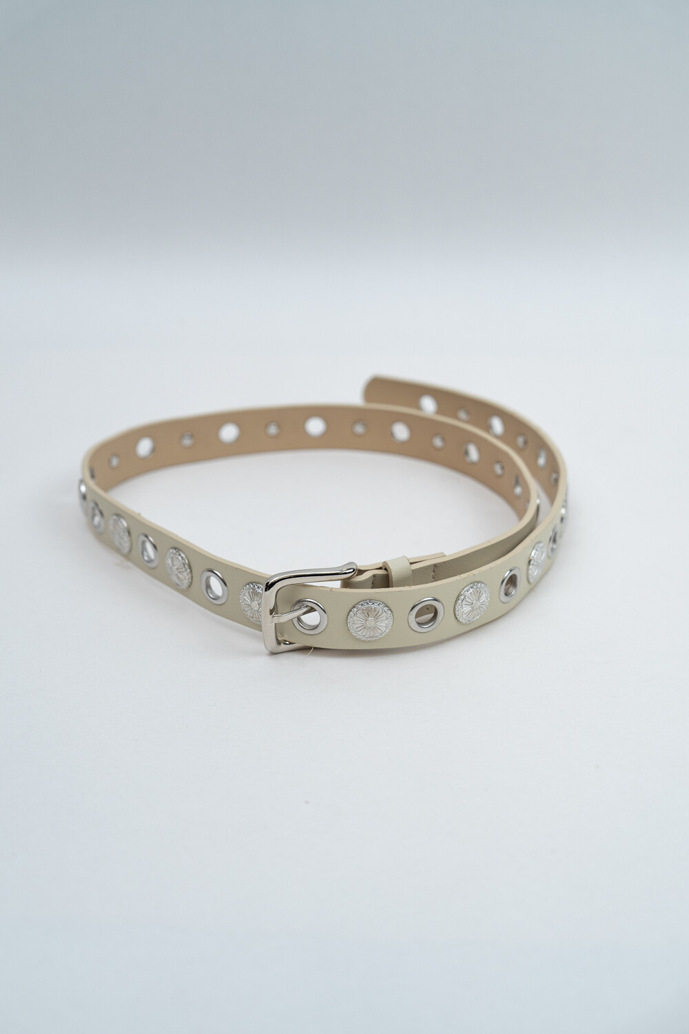 Cinturón Leti Beige