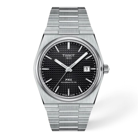 Reloj Tissot PRX Powermatic 80 40mm Negro Automático T1374071105100 Reloj Tissot Prx Powermatic 80 40mm Negro Automático T1374071105100