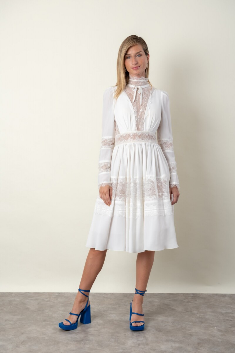 VESTIDO OLIVIA - Blanco 